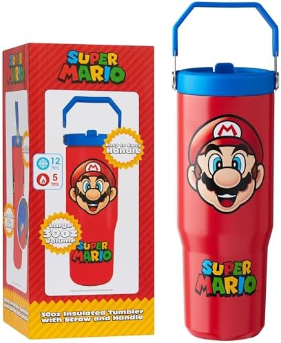 Amazon.com | Bioworld Super Mario Bros Character Group Art 20