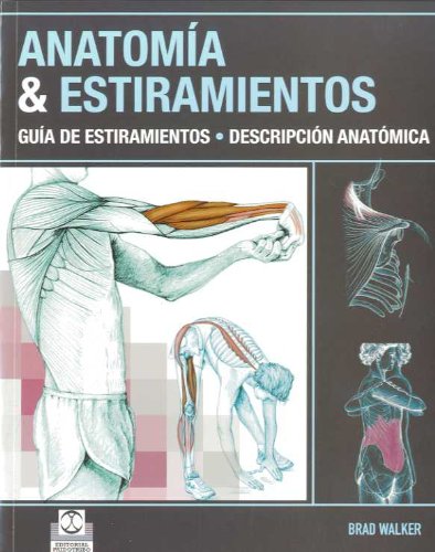 ANATOMÍA & ESTIRAMIENTOS. Guía de estiramientos. Descripción anatómica (Color) by Brad. Walker