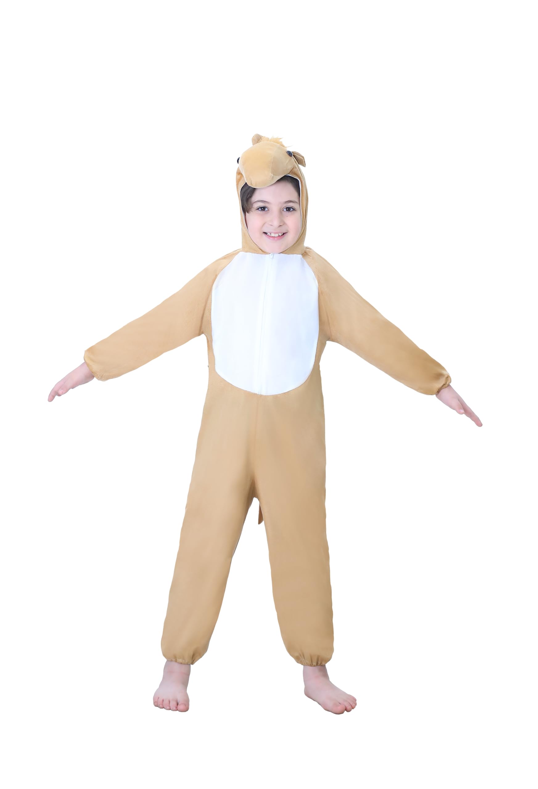 Kids Animal costumes Boys Girls Pijamas Fancy Dress outfit Cosplay Children (Horse, XL (For kids 120-140 cm tall))