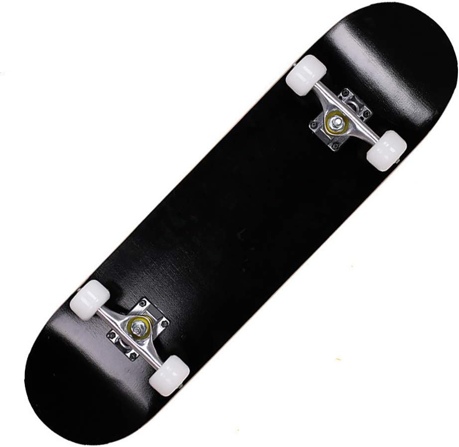 Keep Che Retro Skate Board Maple Wood, Skull Skateboard Complete 31x7.8 Inches Trick Skateboards Cruiser Beginners Longboard With Maple Deck Adult Boys also Girls Skateboard