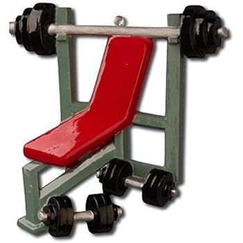 Polar X Ornaments Weight Lifter Fitness Sport Personalized Christmas Tree Ornament