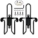 Reehut Bike Water Bottle Cages (2-Pack), Lightweight Aluminum Alloy Bicycle Water Bottle Holder Brackets for Outdoor Activities