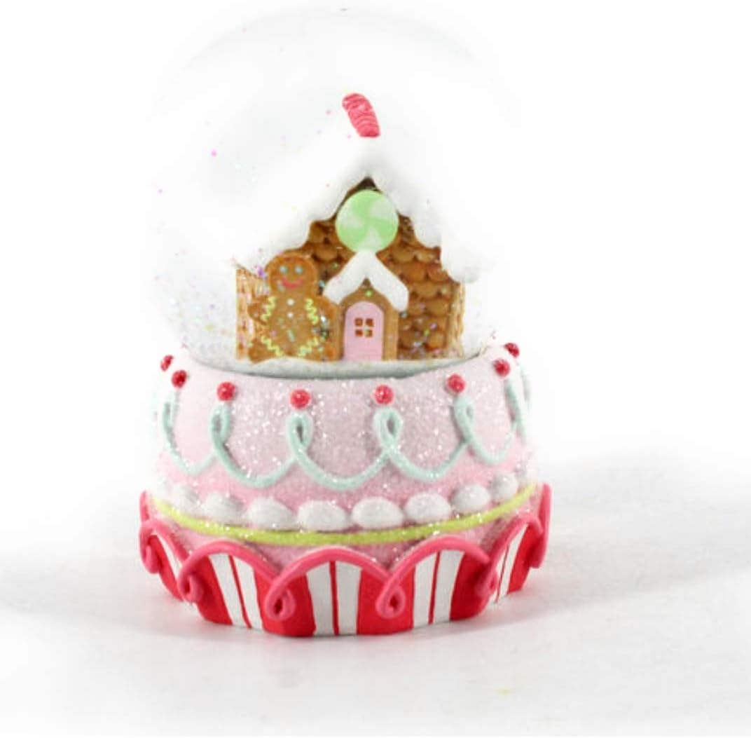 Snow Globes - D D December Diamonds Gingerbread House Snowglobe Christmas