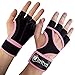 Nova Skyline Gym, Weightlifting, Workout, Fitness & CrossFit Gloves - Padded Palm, Fingerless, Ultralight Weight, 16