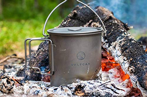 Valtcan 750ml Titanium Pot Backpacking Mug 25.4 oz