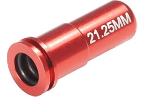 GoldenBall x Maxx Model CNC Aluminum Double O-Ring Air Seal Airsoft Nozzle (21.25mm) - RED