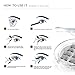 Magnetic Eyelashes - Dual Magnetic Eyelashes (1 Pair/4 Pcs) for Natural Look, Most Glamorous 3D Ultra Soft, Gule Free Handmade Reusable False Eyelashes Full Eye (Dual Magnetic Fake Eyelashes 01)