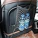 lzndeal Car Seat Mesh Organizer,Oxford Cloth,Pouch Holder,Car Seat Mesh Organizer Storage Cargo Net Pockets Luggage Hook Pouch Holderthumb 1