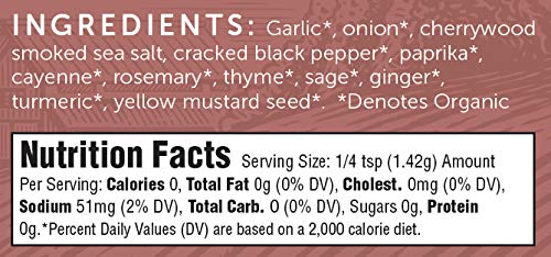 FreshJax Premium Gourmet Spices and Seasonings (Keto Chophouse: Organic Steak Seasoning) - Gift Box Included, Kosher… - Image 7