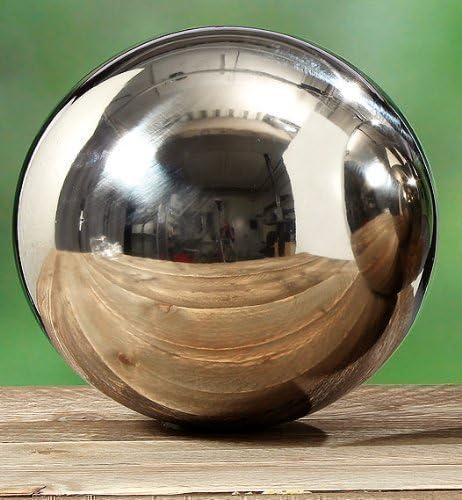 Immo Geniale Boulle De Jardin Galaxy Acier Inox Metal Deco Boule Argente Flottant Amazon Fr Cuisine Maison