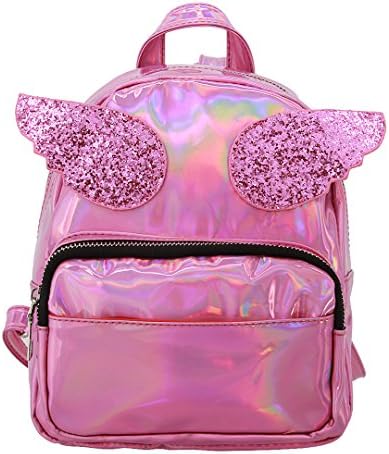 Liliam Girls Holograhic Backpack Daypack Satchel Shoulder Travel Bag School Bag