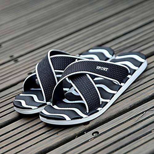 TXHLKD Summer Men Slippers Mens Shoes Home Outside Beach Bathroom Soft Sandals Male Erkek Terlik Zapatos De Hombre