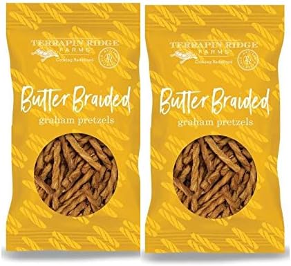 Terrapin Ridge Farms Braided Butter Pretzel – Two 8 Ounce Bags