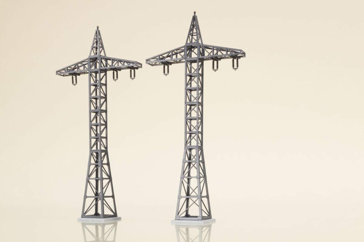 Auhagen 42630 High Tension Masts Modelling Kit