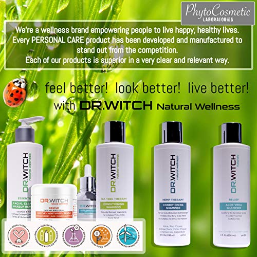 Scalp Relief Hair Growth Shampoo Conditioner Organic Ingredients for