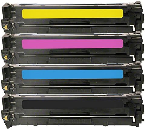 Compatible Toner for HP128A 128a 4 Colors CMYK for HP Color LaserJet CP1525 CM1415 by Innature