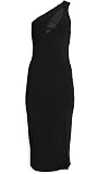 knee length dresses for ladies Salome | Berry Twisted Asymmetric Midi Dress