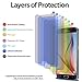 Galaxy S6 Screen Protector, BRIDGEGEN High-Definition Front Tempered Glass Screen Protector with Anti-Bubble Premium HD Clear Film / Touch Responsive Shield for Samsung Galaxy S6 - Retail Packaging