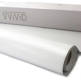 VViViD Clear Lamination Vinyl Roll for Die-Cutter and Vinyl Plotter (Satin Finish, 17.9" x 54" 2-Roll Pack)