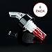 Tiger Chef 1 OZ Measured Liquor Pourer Tail with Collar Liquor Spout Pourer, 6 Pack