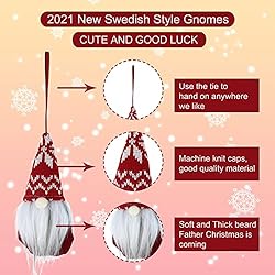 Hanging Gnome Ornaments for Christmas Trees