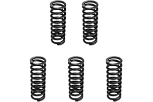 5pcs 65Mn Spring Steel Compression Spring 3.0 * 18 * 45mm (Wire Dia 3mm,OD 18mm,Length 45mm)