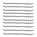 Fityle 10 Pieces Girl Dolls Curly False Eyelashes For BJD Doll Eyes DIY Making 18cm Black