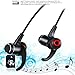Aumet Bluetooth Wireless Magnetic Earbuds, Bass Stereo Noise Cancelling Headphones with Built-in Mic