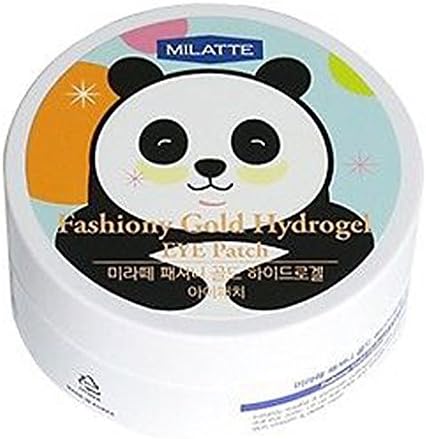 2 Pack Fashiony Gold Hydrogel Eye Patch 60pcs
