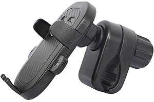 Stroller Phone Mount,Scooter Cell Phone Clamp Flexible | Smartphone Holder Handlebar Clip for Travel Videos Watching Work Gym