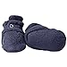 Zutano Booties Unisex Cozie Fleece Baby Bootie Warm Slipper Socks Navy Grey 12M