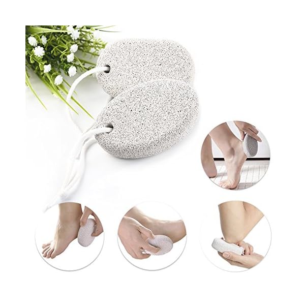 Natural-Pumice-Stone-for-Feet-2-PCS-Phogary-Lava-Pedicure-Tools-Hard-Skin-Callus-Remover-for-Feet-and-Hands-Natural-Foot-File-Exfoliation-to-Remove-Dead-Skin Natural Pumice Stone for Feet 2 PCS, PHOGARY Lava Pedicure Tools Hard Skin Callus Remover for Feet and Hands - Natural…