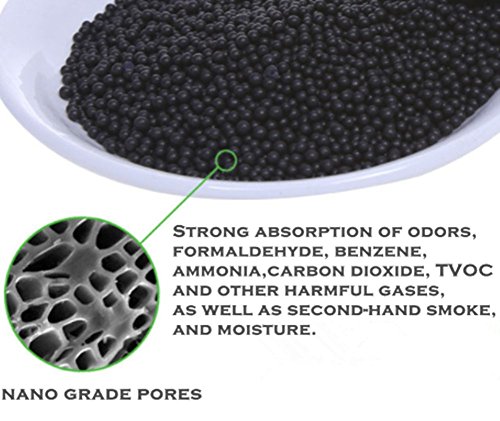 image for Allentian Nano Air Purifying Bags, Natural Activated Charcoal Odor Abs