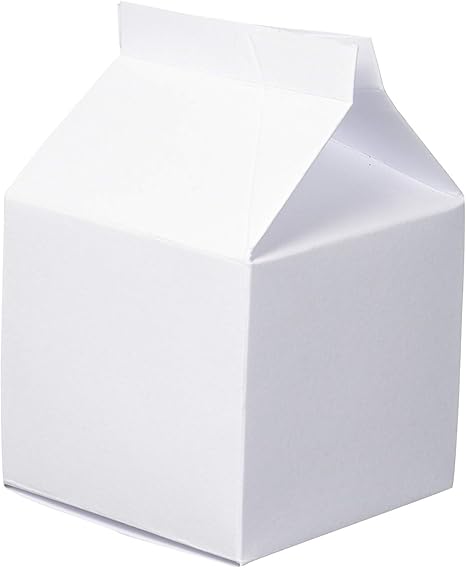 Darice Party Favor - Cajas de Leche: Amazon.es: Hogar