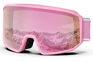 BEACOOL Ski Goggles for Men Women Sphere Snow Snowboard Goggle with 3X Anti-Fog UV400 Protection for skiing Snowmobile
