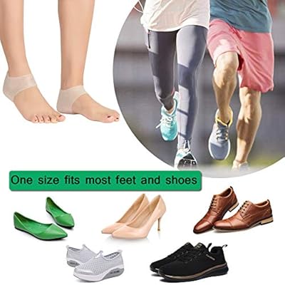 silicone heel cups for cracked heels