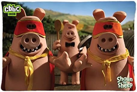 The Pigs Shaun the Sheep Custom Zippered Pillow Cases Personalized Home Decorative Pillow Cases Cover