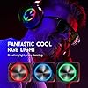 Bluetooth-Headphones-with-RGB-Light-Vogek-Stereo-Wireless-Headphones-Over-Ear-with-Built-in-Mic-Deep-Bass-and-40H-Playtime-Lightweight-Foldable-Headset-with-Wired-Mode-for-Travel-Home-Office-Game Bluetooth Headphones with RGB Light, Vogek Stereo Wireless Headphones Over Ear with Built-in Mic, Deep Bass and 40H…