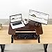 VIVO Dark Wood 36” Stand Up Desk Converter Workstation | Quick Sit to Stand Tabletop Monitor Riser (DESK-V000VD)thumb 4
