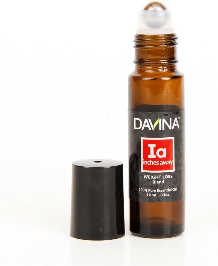 Amazon Com Inches Away Weight Loss Essential Oil Roll On 10ml By Davina Ready To Go Health Personal Care