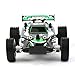 CR 2.4 GHz 1:20 Remote Control Racing Buggy Car Crazy Speed RC Off Road Truck with 4 Wheel Shock Absorbers Powerful Battery Aggressive Drifting/Stunts Car RTR (Green)
