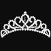 joylive Stylish Princess Crystal Austrian Rhinestone Tiara Hair Comb Crown