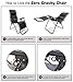 Caravan Sports Infinity Oversized Zero Gravity Chair, Black