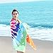 Ricdecor Beach Towels Oversized Tie-Dye Pattern Beach Towel Large Pool Towel (Colorful)