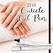 ZEVA Cuticle Oil Pen - Vegan Nail Strengthener Pencil w/Natural Oils & Vitamins for Soft Moisturized Nails & Cuticles - Pedicure to-Go for Men & Women - Made in The USA