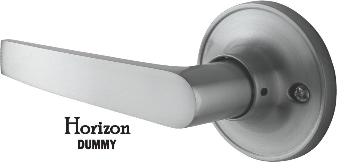 Horizon Dummy Door Lever/Door Handle, Satin Nickel