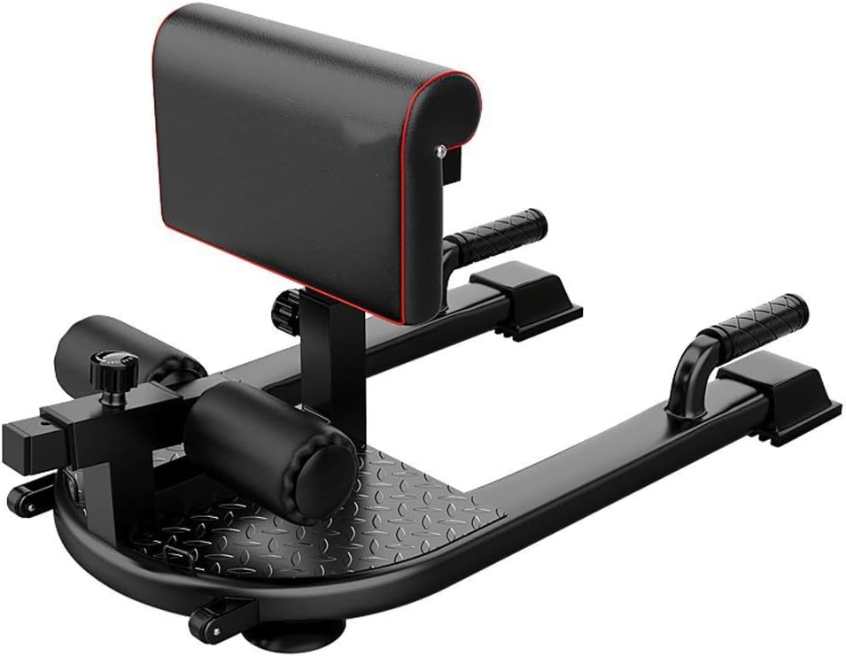 JKLL 3-in-1 Padded Push Up Sit Up Deep Sissy Squat Machine Home Gym Fitness Equipment