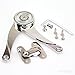 Doors Cupboard Window Furniture Lid Lift Up Stay Support Buffer Hinge (2Pcs)
