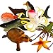 Ocean Sea Animal, 4-14 Inch Large Vinyl Plastic Animal Toy Set(8 Pack), Funcorn Toys Realistic Under The Sea Life Figure Bath Toy for Child Toddler Educational Party Favors ,Octopus Shark Turtle