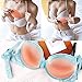 Womens Silicone Bra Inserts and Breast Chest Pads Enhancers Push-up Molding(Skin)